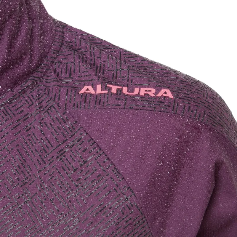 Altura Women's Icon Rocket Packable Jacket in Purple-6